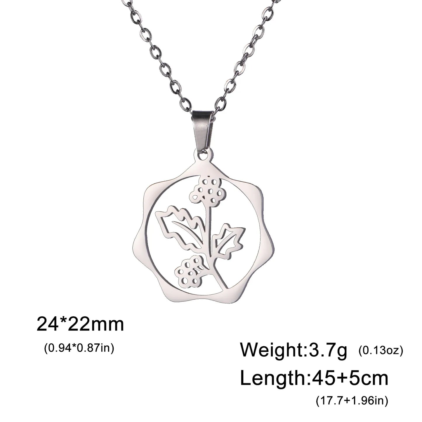 Floral Pendant Jewelry