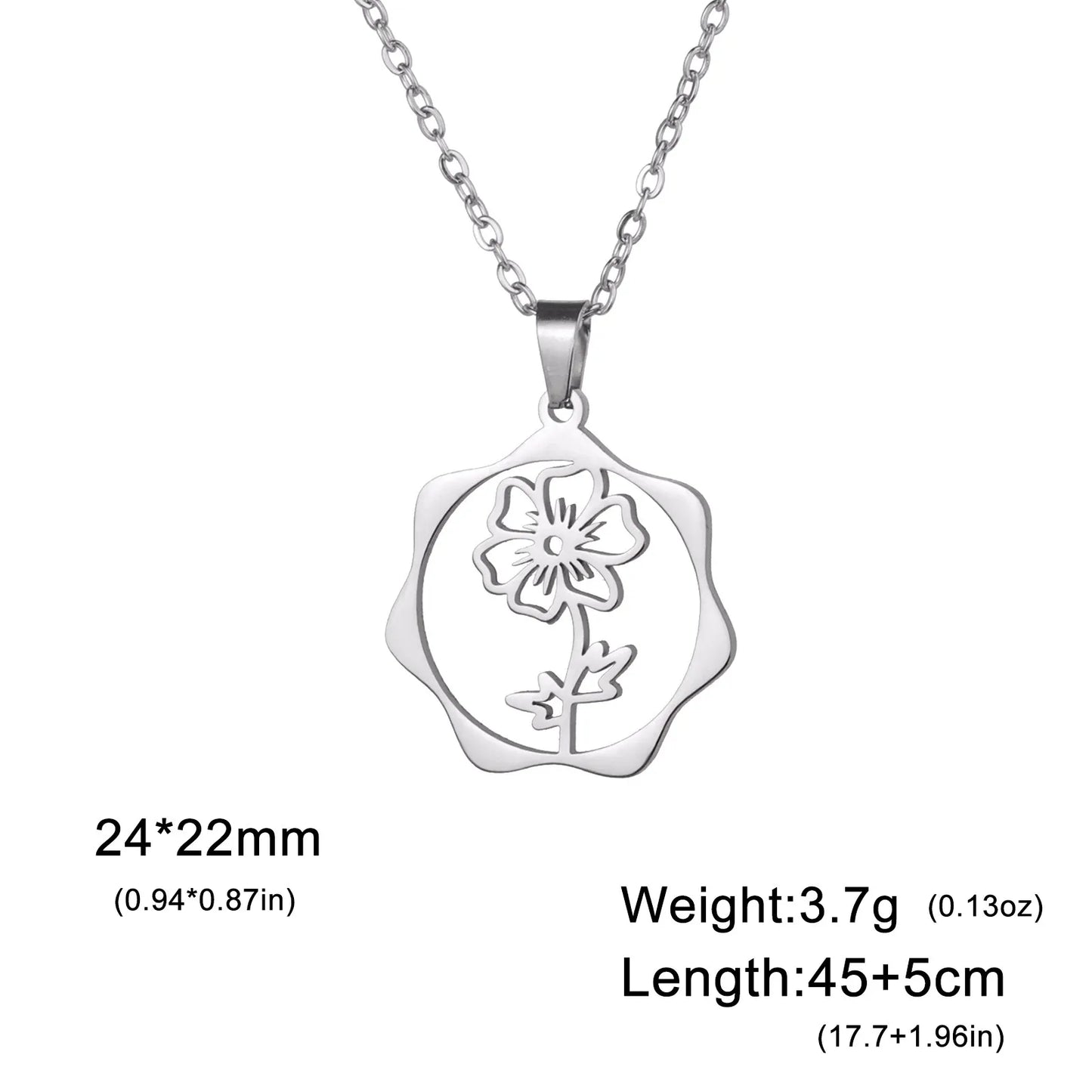 Floral Pendant Jewelry