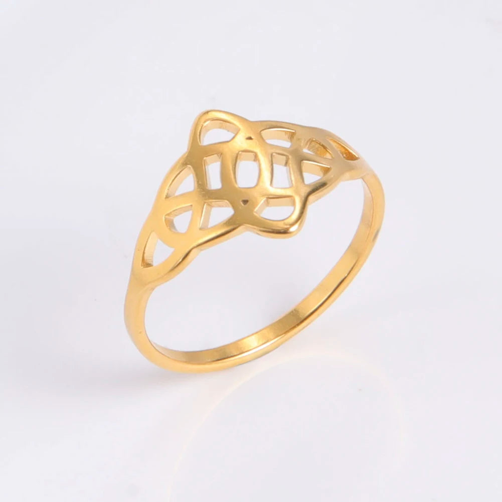 Wedding Triquetra Ring