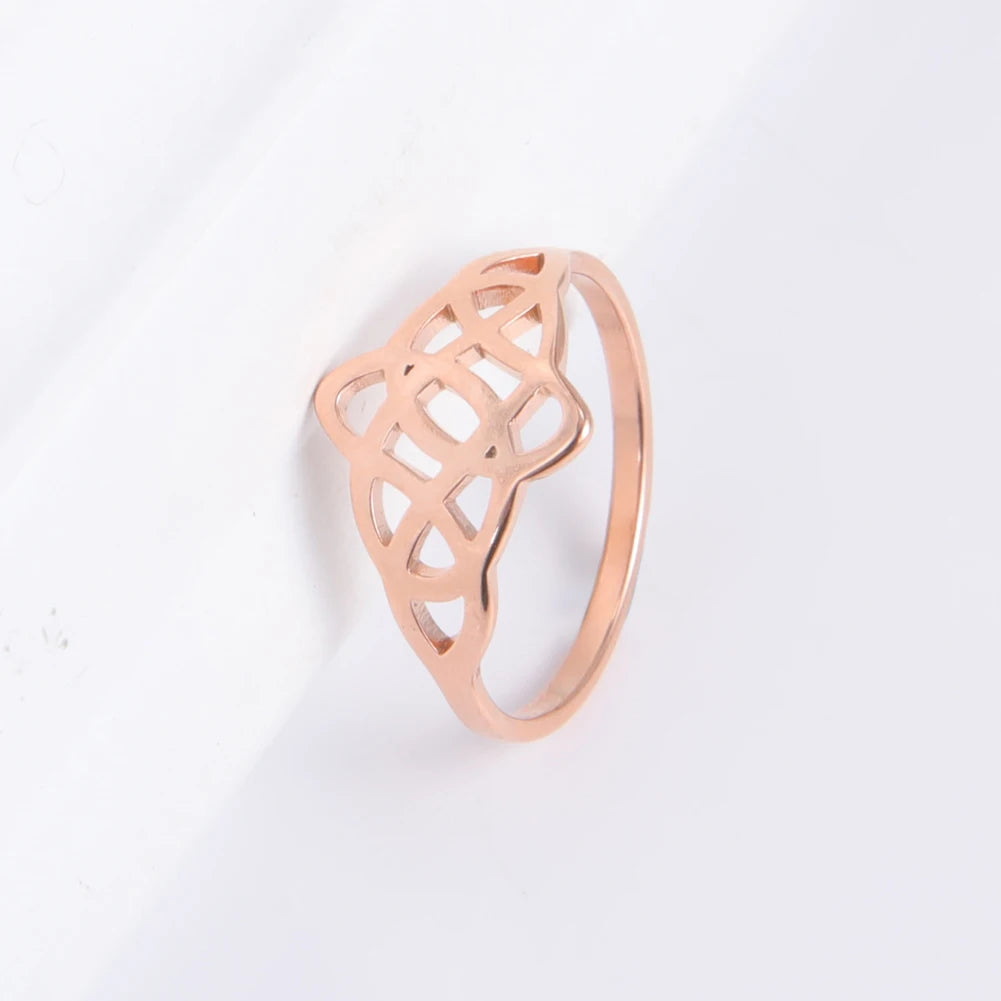 Wedding Triquetra Ring