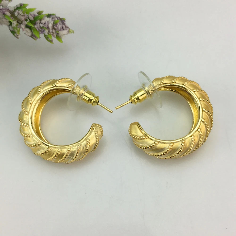 Superior Gold-Plated Earrings