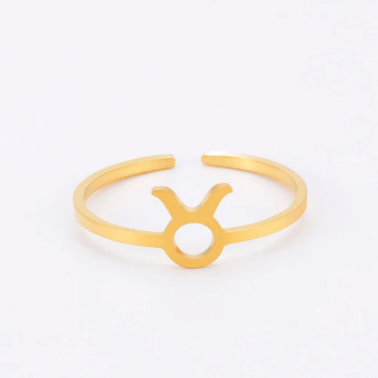 Zodiac Stainless Ring